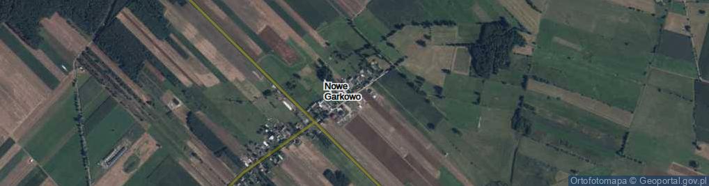 Zdjęcie satelitarne Nowe Garkowo ul.